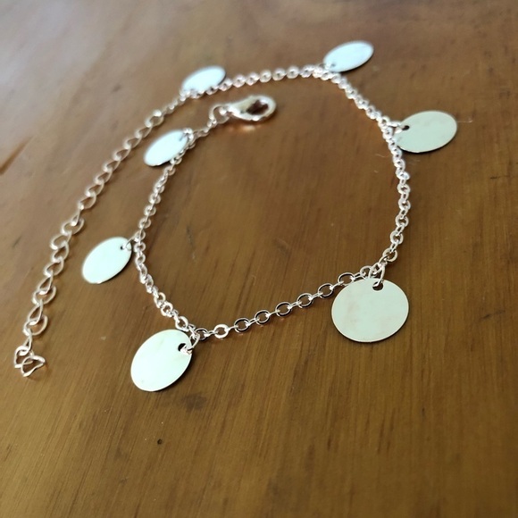 𝅺CIRCLES Adjustable Bohemian Anklet - Picture 1 of 3